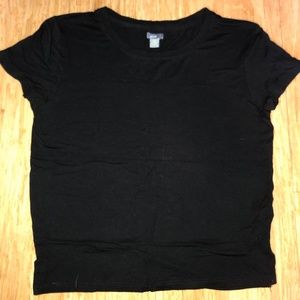 Aerie black soft tee
